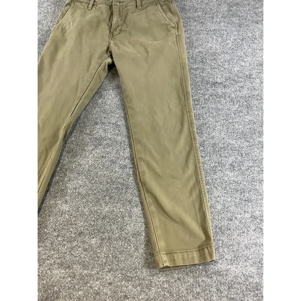 Levi s XX Chino Standard Taper Pants 31x30 Men s Khaki Stretch Casual Chino